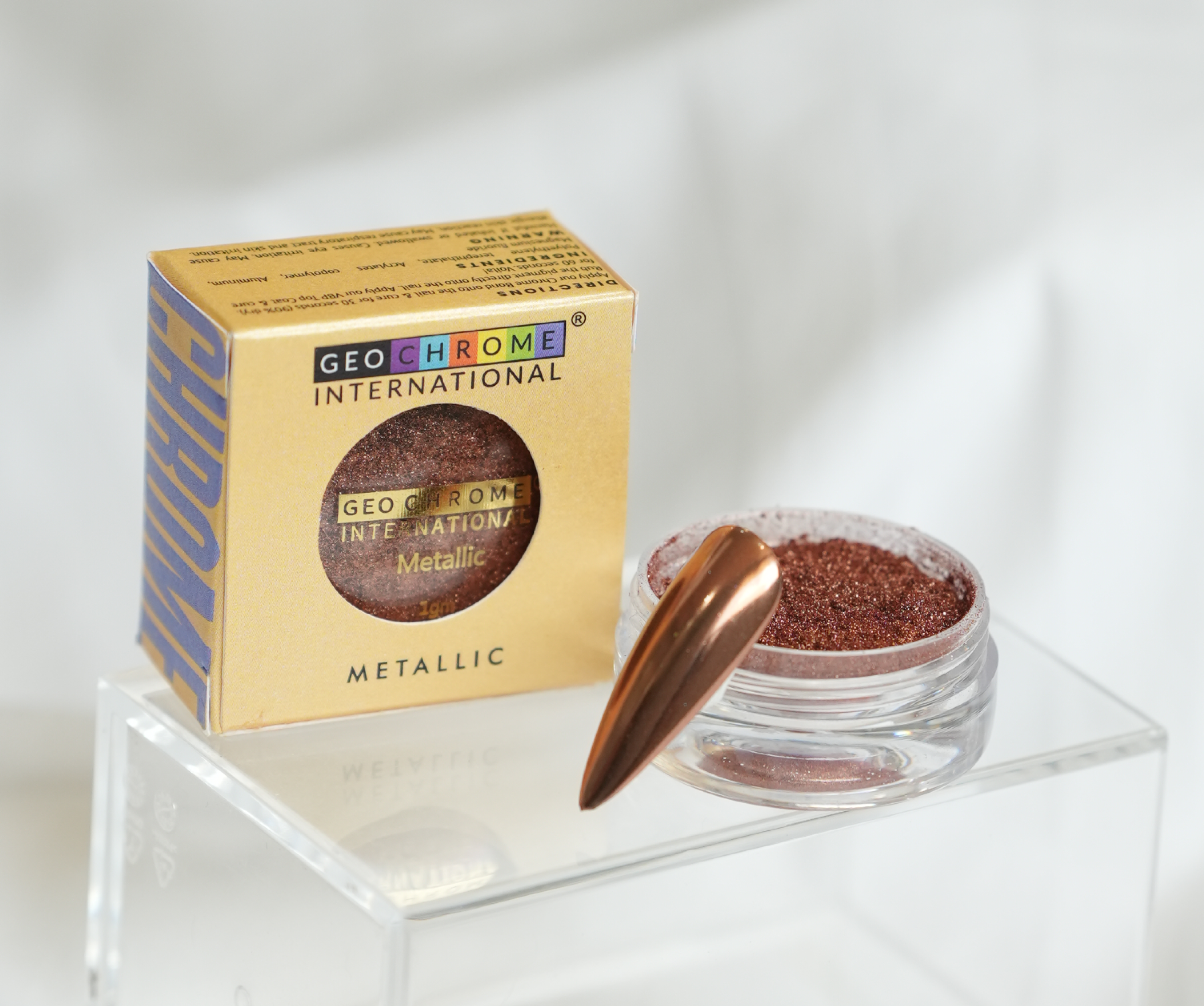 Metallic Chrome -Burnt Gold